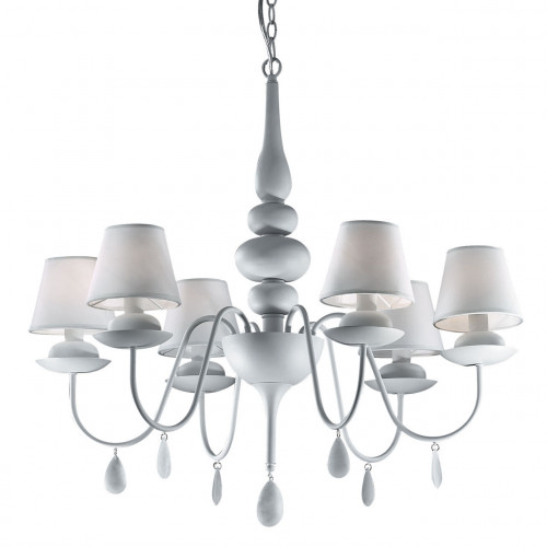подвесная люстра ideal lux blanche sp6 bianco в Армавире
