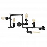 потолочная люстра ideal lux plumber pl5 nero в Армавире