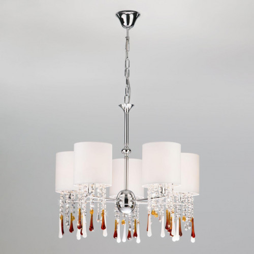 подвесная люстра bogates glamour 300/5 strotskis в Армавире