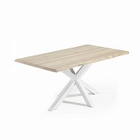 стол arya 220x100 белый, отбеленный дуб cc0014m33 от la forma (ex julia grup) в Армавире