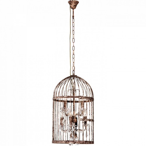 подвесной светильник cage chandelier коричневый в Армавире