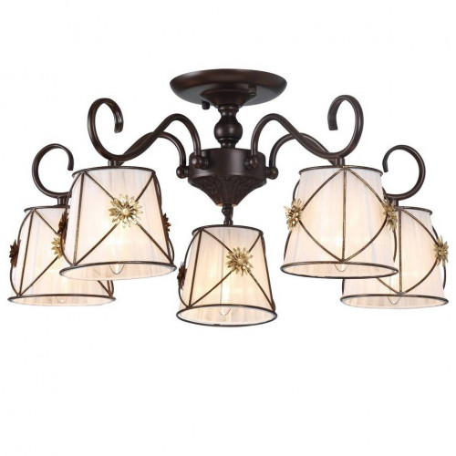 потолочная люстра arte lamp 72 a5495pl-5br в Армавире