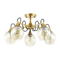 потолочная люстра lumion megan 3777/5c желтая в Армавире