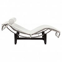 шезлонг chaise longue lc4 белый в Армавире