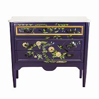 комод с росписью из цветов florentina фиолетовый в Армавире