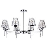 потолочная светодиодная люстра lumion gerana 3598/48cl хром в Армавире