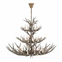 подвесная люстра st luce renna sl154.703.27 коричневая в Армавире