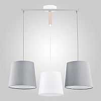 подвесная люстра tk lighting 1279 balance серая в Армавире