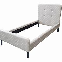 кровать button tufted flannelette 90х200 в Армавире