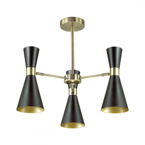 потолочная люстра lumion quinn 3662/3c черная в Армавире