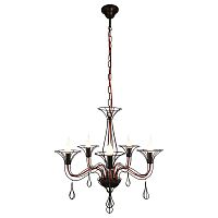подвесная люстра arte lamp artefact a3225lm-5bk черная в Армавире