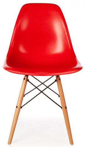 стул классический dsw красный (eames style) в Армавире