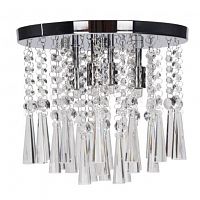 дизайнерская потолочная люстра spot light luxoria 9018428 хром в Армавире