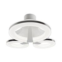 потолочный светодиодный светильник idlamp jenevra 397/3pf-ledwhitechrome в Армавире