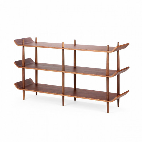 стеллаж bentwood двойной темно-коричневый в Армавире