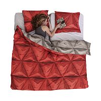 постельное белье оригами красный (200*220) в Армавире