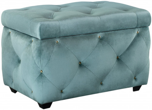 сундук leset classic-е64 велюр yd-25b бирюзовый/ножки пластик в Армавире