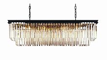 люстра odeon l120 black&glass серая, прозрачная в Армавире