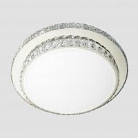 потолочный светодиодный светильник ambrella light orbital crystal f95 ch/cl 72w d600 в Армавире