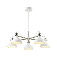 подвесная люстра odeon light lurdi 3331/5 белая в Армавире