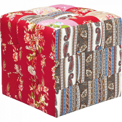 пуф patchwork красный в Армавире