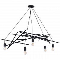 дизайнерская подвесная люстра spot light glenn 9222504 черная в Армавире