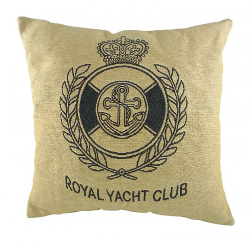 подушка с гербом королевского royal yacht club в Армавире