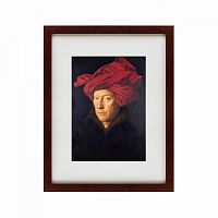 картина: portrait of a man in a chaperon (self-portrait), 1433 в Армавире