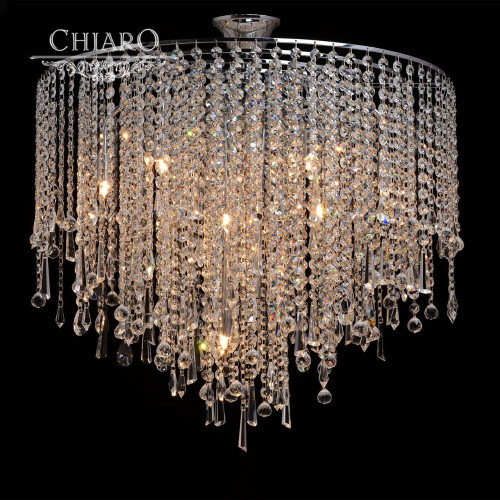 потолочная люстра chiaro бриз 464016210 хром в Армавире
