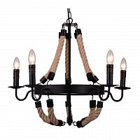 подвесная люстра arte lamp marsiglia a8956lm-5bk в Армавире