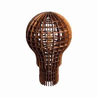 люстра лампочка ильича тёмное дерево тёмно коричневая в Армавире