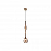 подвесной светильник crystal lux lux new sp1 c amber в Армавире