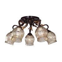 потолочная люстра idlamp brauni 474/5pf-blackpatina в Армавире