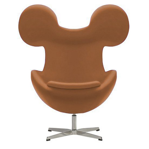 кресло egg mickey бежевое в Армавире