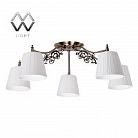 потолочная люстра mw-light моника 372011105 белая в Армавире