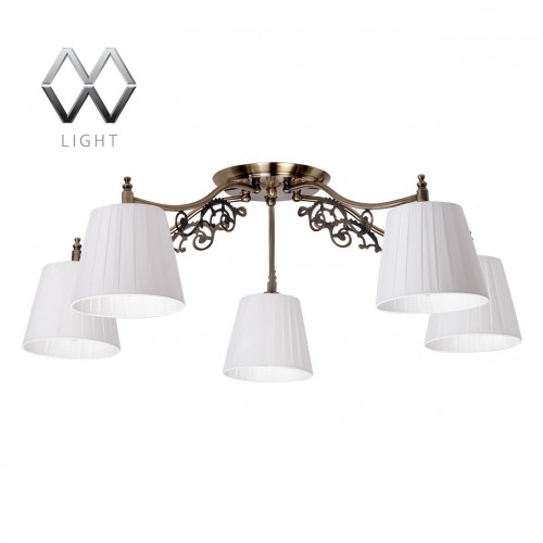 потолочная люстра mw-light моника 372011105 белая в Армавире