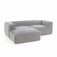 диван блок sofa двухместный левый угол серый от la forma (ex julia grup) в Армавире