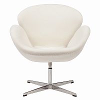 кресло swan chair кремовое в Армавире