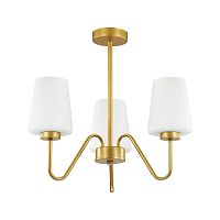подвесная люстра lumion olivia 3791/3c белая в Армавире