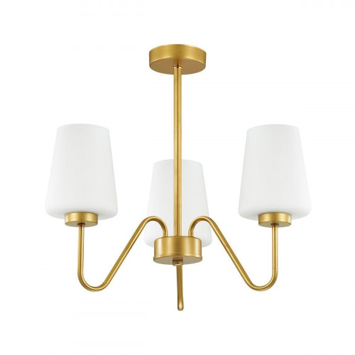 подвесная люстра lumion olivia 3791/3c белая в Армавире