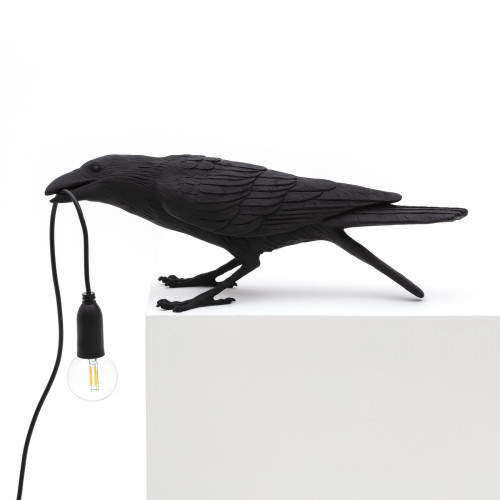 настольная лампа bird black playing от seletti в Армавире