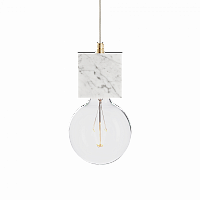подвесной светильник marmor veldi bianco brass в Армавире