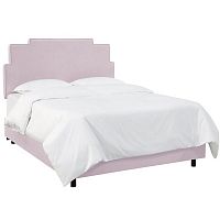 кровать двуспальная 160х200 розовая paxton lilac linen в Армавире