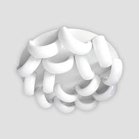 потолочная светодиодная люстра ambrella light orbital cloud fc18/15 wh 300w d1040 в Армавире