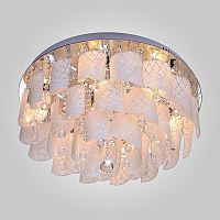 потолочная люстра eurosvet cascade 80117/9 хром/белый в Армавире