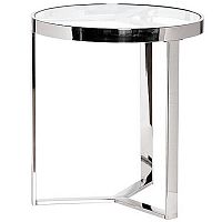 стол журнальный bridge chrome 50*55см хром в Армавире