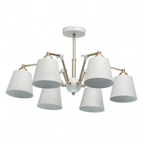 потолочная люстра mw-light таун 6 691011906 белая в Армавире