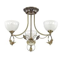 потолочная люстра lumion horas 3403/3с белая в Армавире