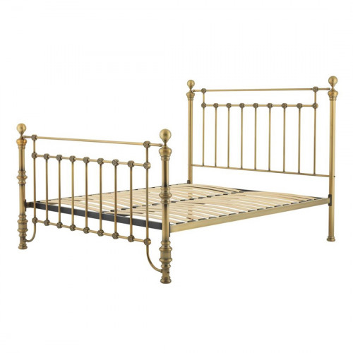 кованая двуспальная кровать 180х200 золотая blaine в Армавире