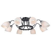 потолочная люстра arte lamp florentino a7144pl-8bk в Армавире